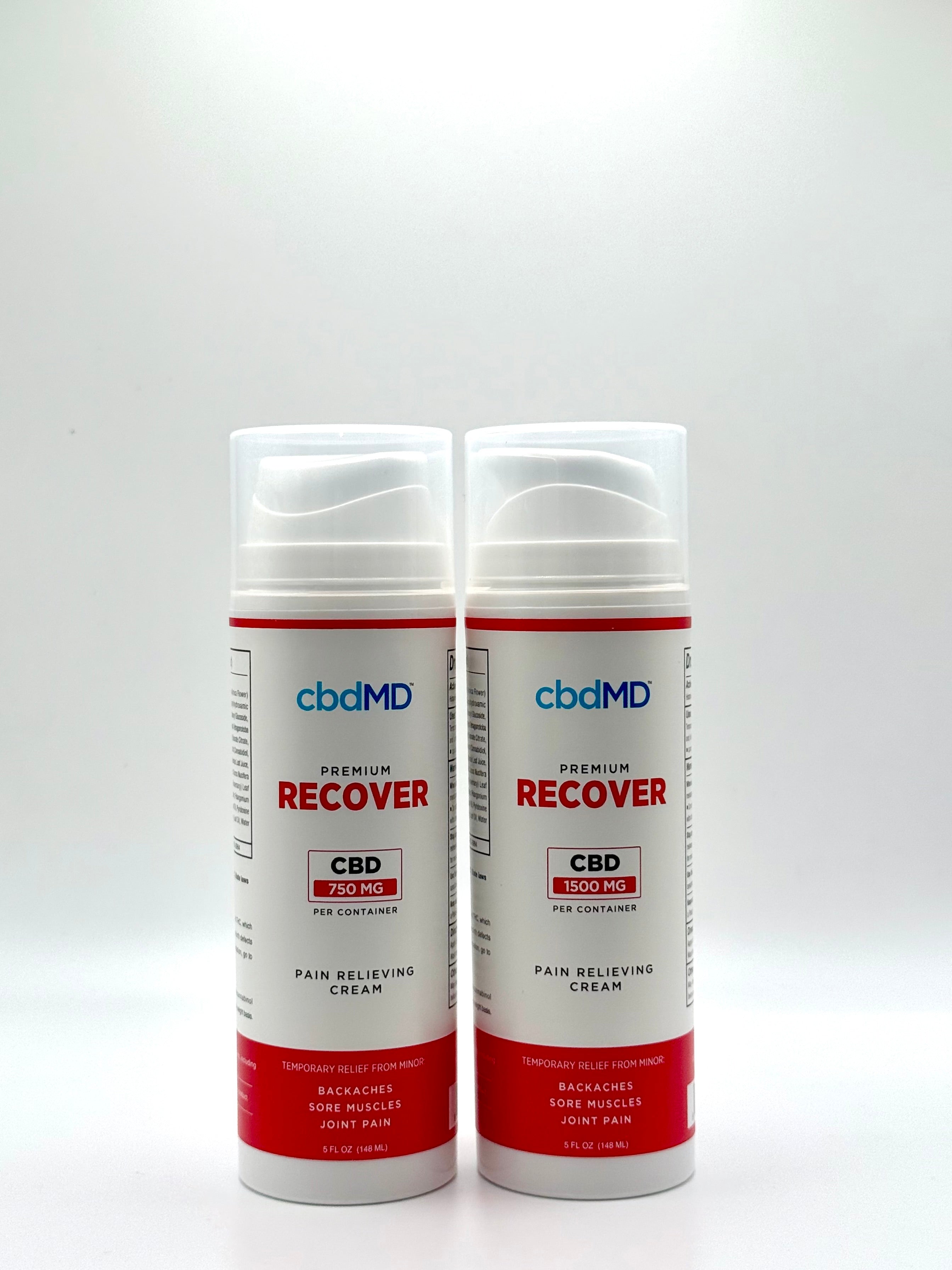 cbdMD Premium Recover Pain Relieving Cream