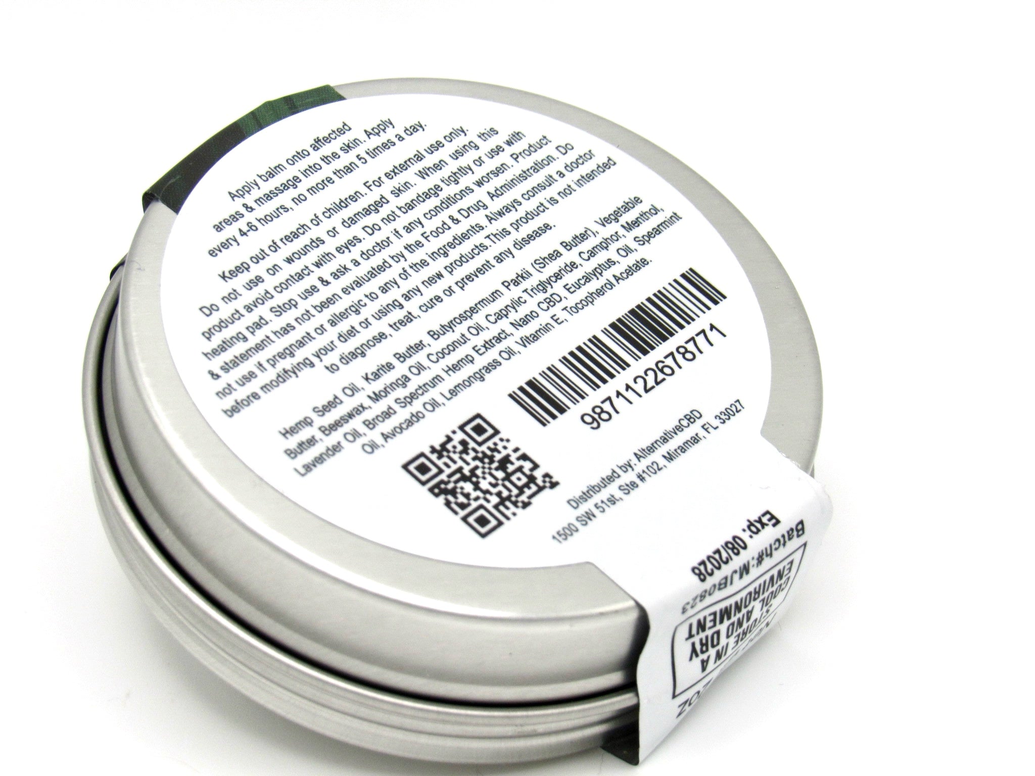 Alter Native Pain Relief Salve - 3000mg CBD