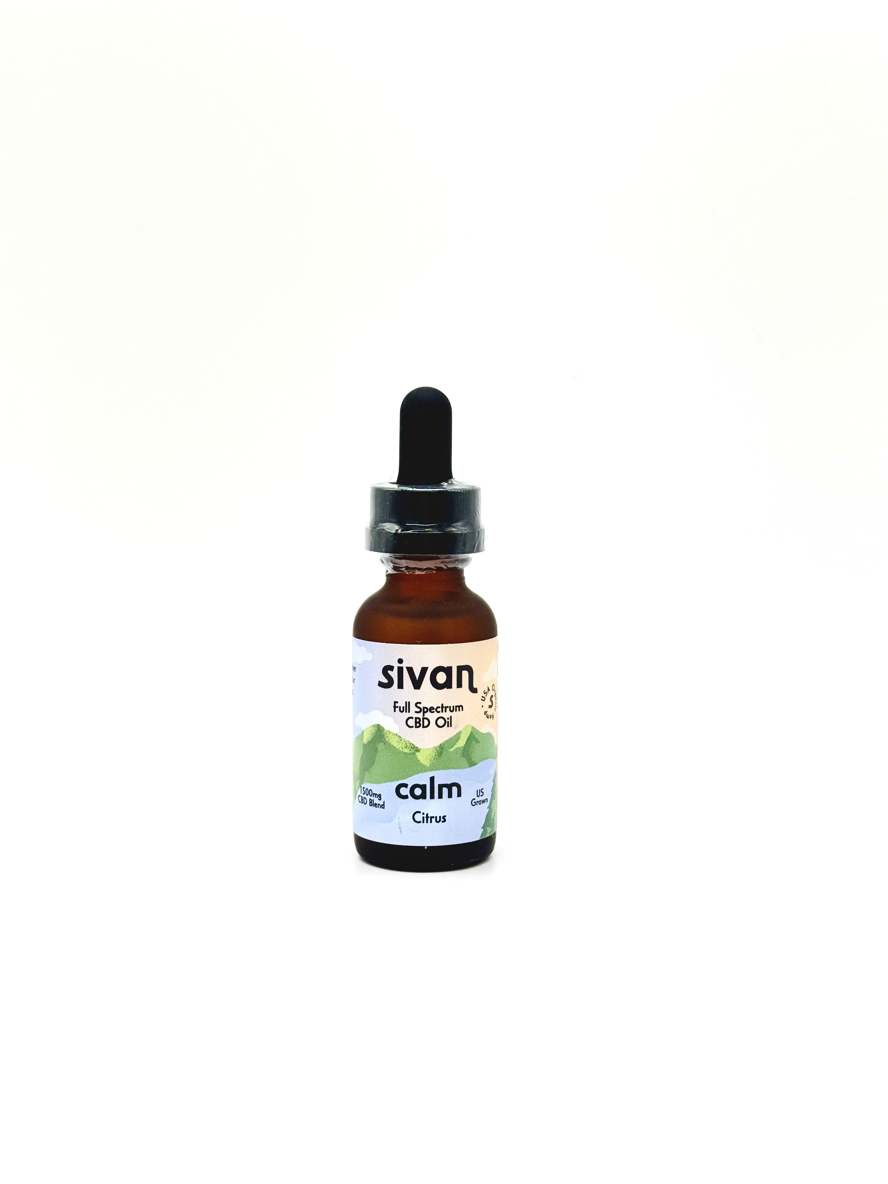 SIVAN | Calm Full Spectrum CBD Oil 1500mg - Citrus