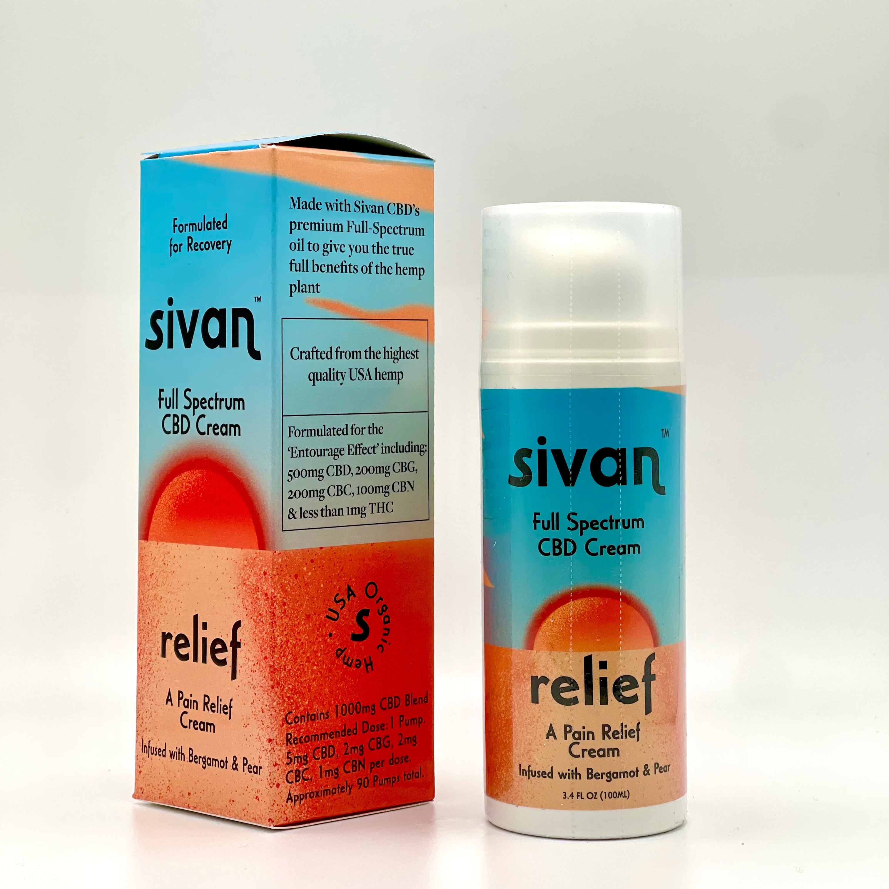SIVAN | Relief Full Spectrum CBD Lotion 1000mg