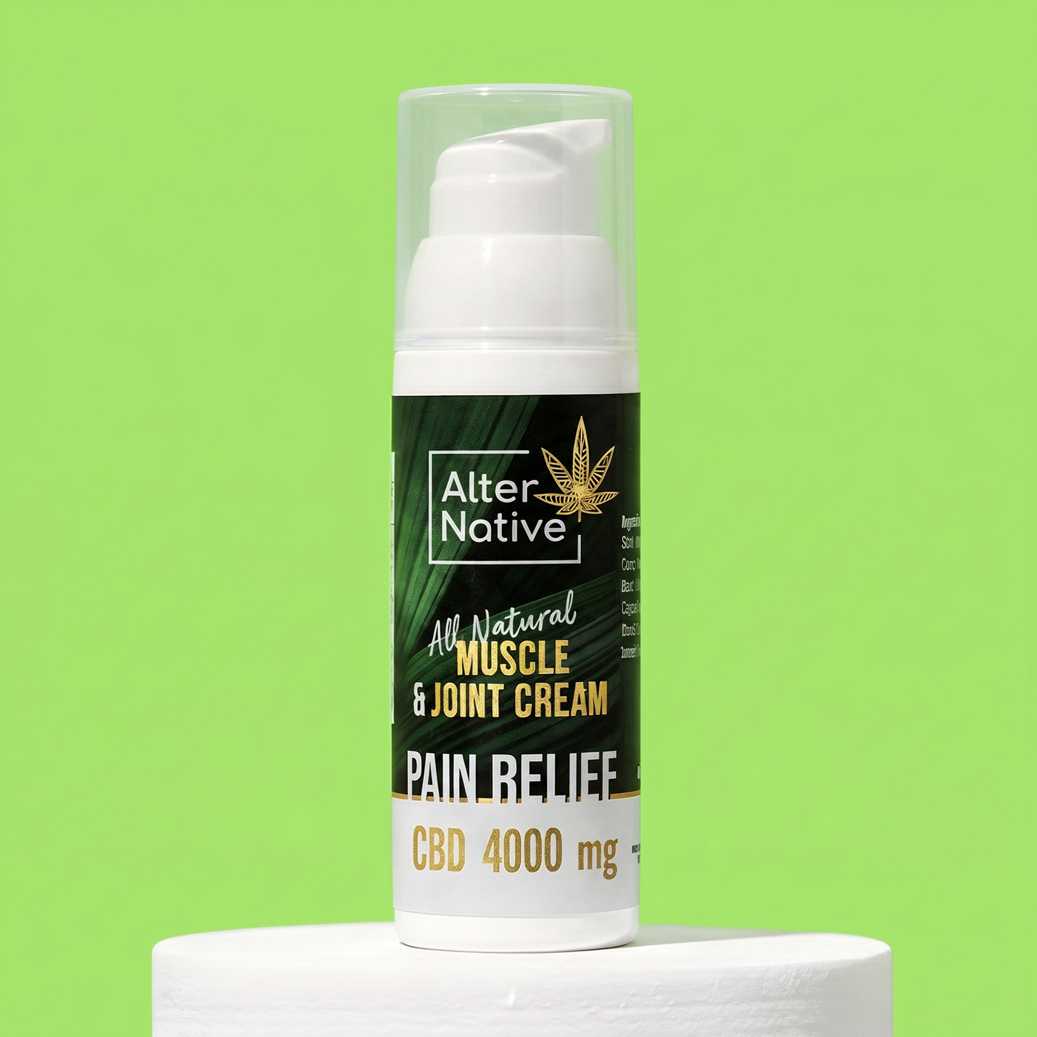 Alter Native Pain Relief Cream - 4000mg CBD