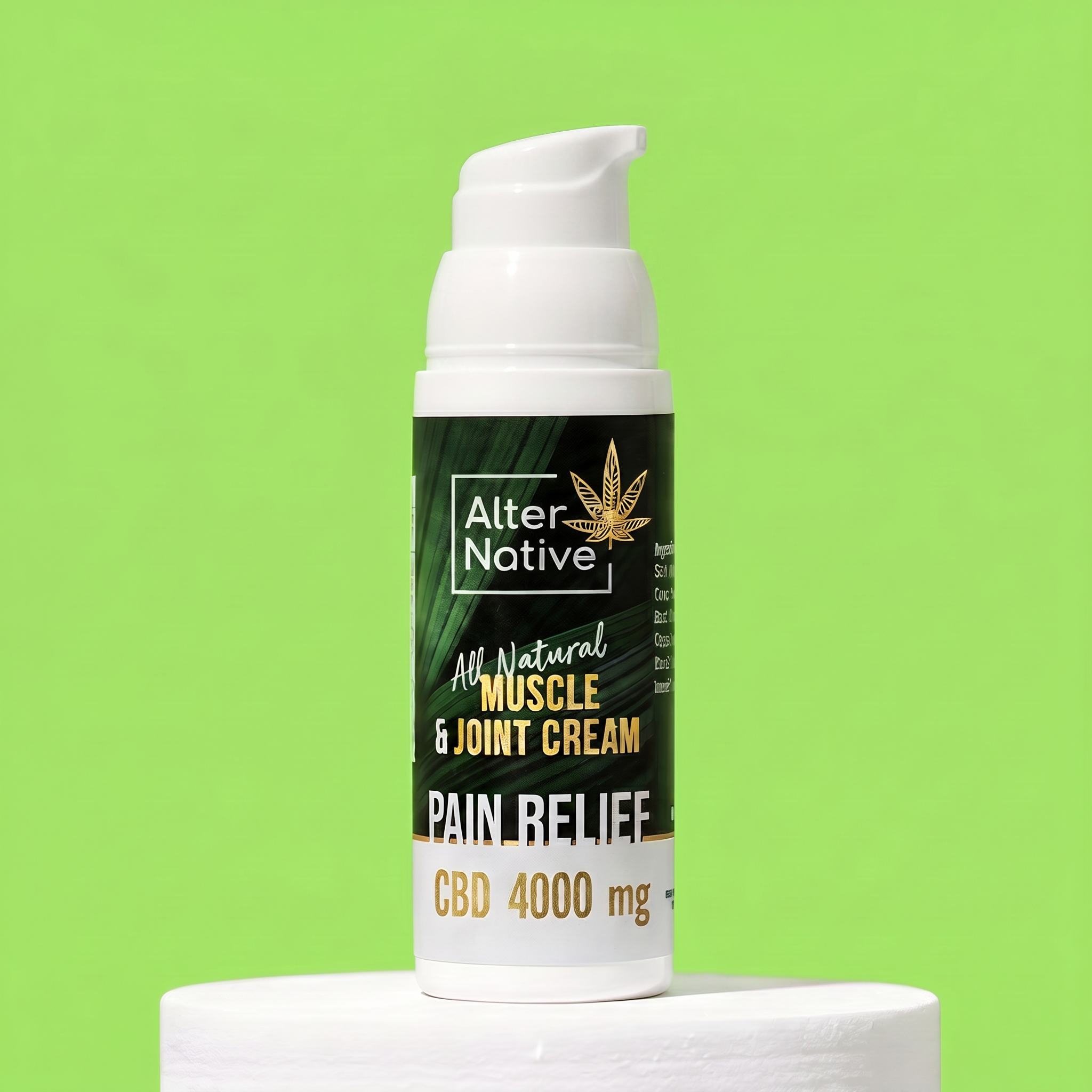 Alter Native Pain Relief Cream - 4000mg CBD